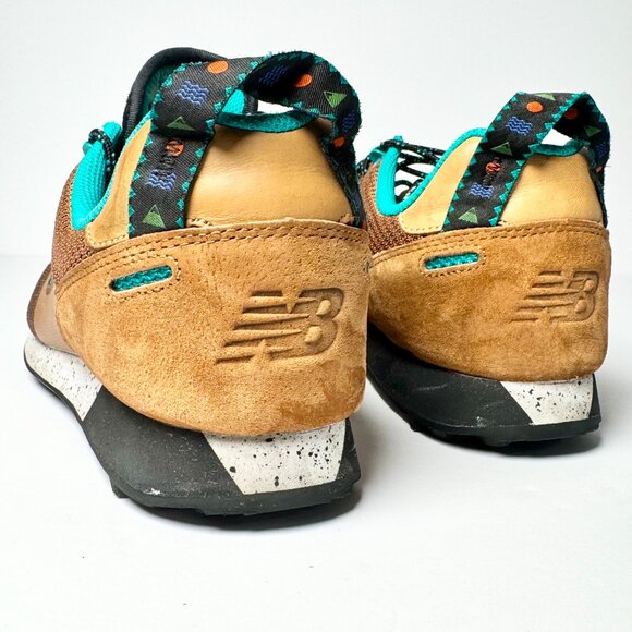 New Balance Men's Trailbuster Re-engineered Sneakers in Tan and Teal Sz 10.5 - Picture 11 of 13